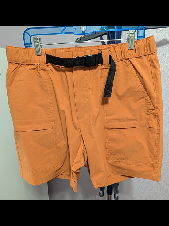 Sonoma Other - Sonoma Men's Orange Cargo Shorts with Black Webbing Belt